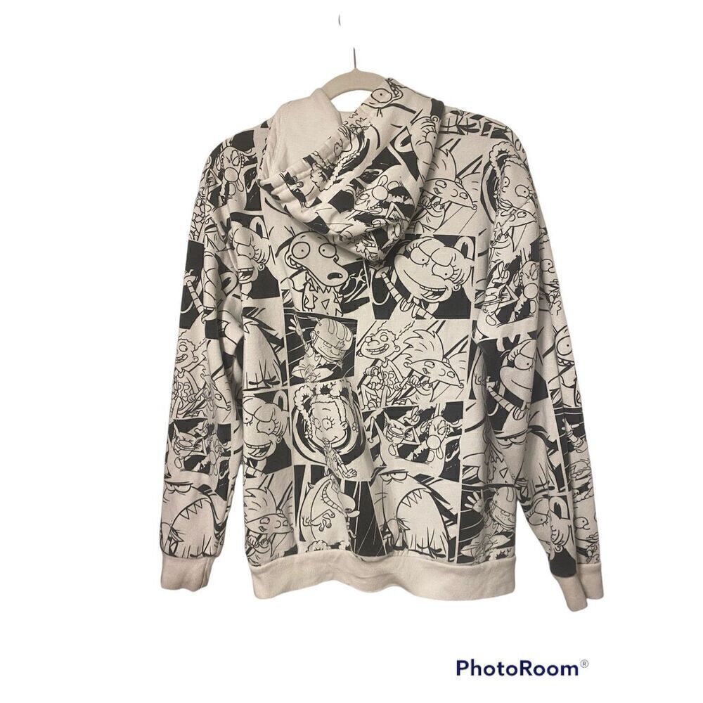 Nickelodeon Rug Rats Pullover Hoodie Sz.M Comic Strip - Picture 4 of 7